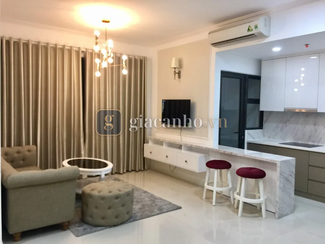 2BR · 89 m², fully furnished