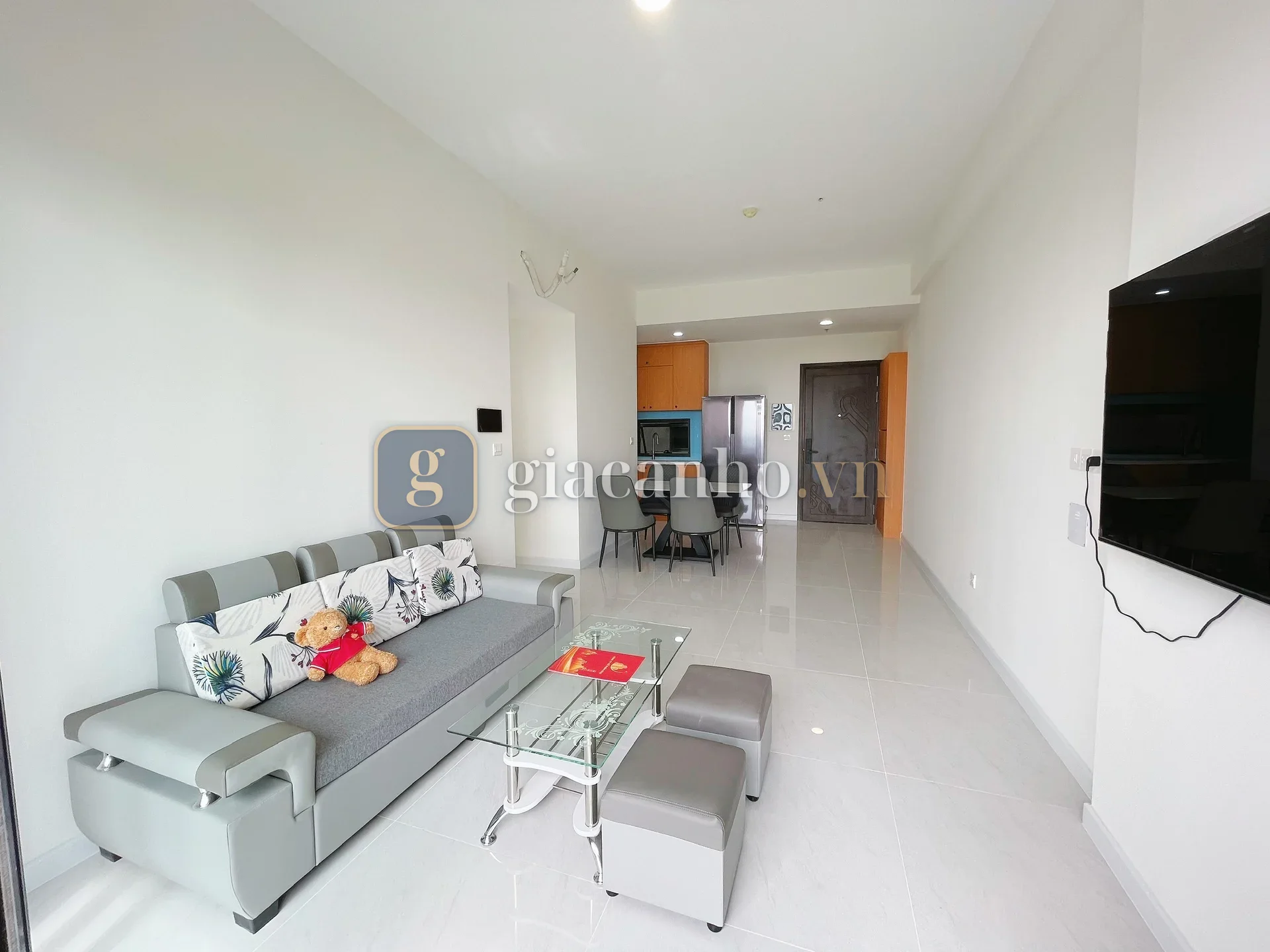 Cho thuê căn hộ 2PN góc Vistoria Village Quận 2