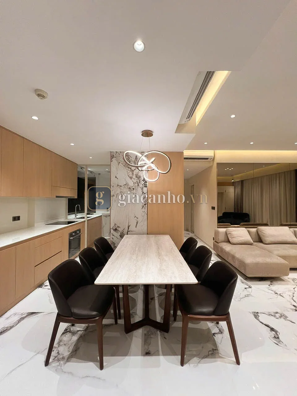 2 PN 104 m², view Hồ bơi